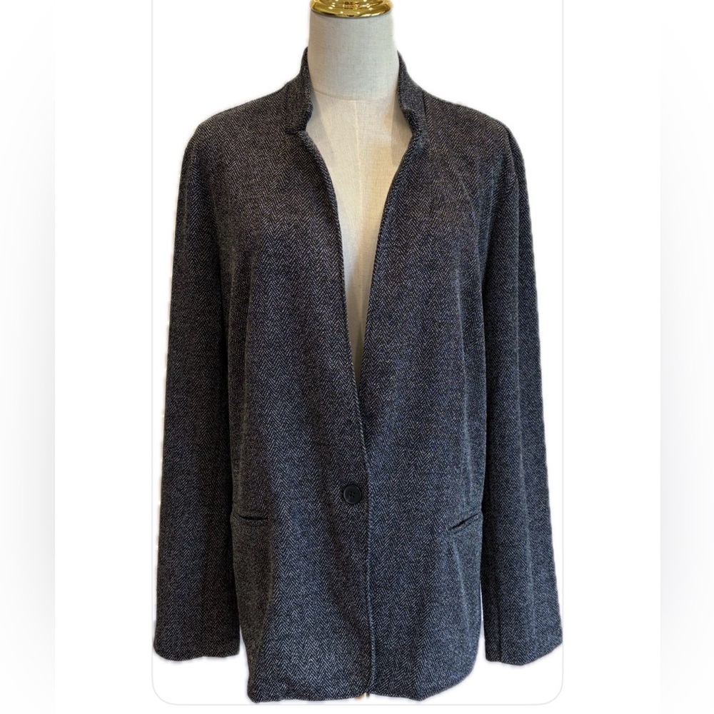 Banana Republic NWT Gray Herringbone Jacket XL